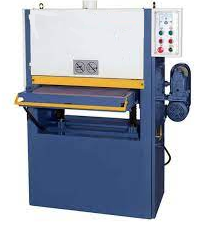 Efficiently sanding large, flat surfaces to a precise thickness and smooth finish. As the name suggests, it utilizes a wide, continuous abrasive belt.