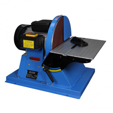 Stationary power tool that features one or more circular abrasive discs for grinding, shaping, sharpening, and smoothing various materials. 